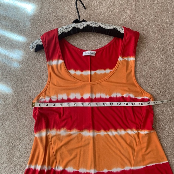 CALVIN KLEIN SLEEVELESS DRESS SIZE M/L - Picture 5 of 9